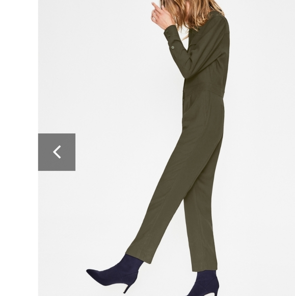 Boden Zada Jumpsuit in Khaki (olive green) - Picture 11 of 14